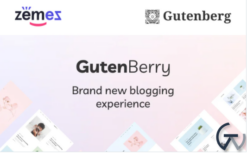 Gutenberry - Gutenberg-based Clean Blog WordPress Theme