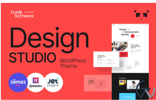 Icedk Software Design studio WordPress Theme