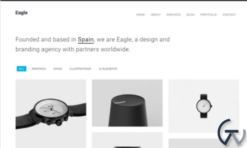 Eagle - Responsive Minimal WordPress Theme