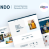 Intendo - Minimal Clean Business Elementor Kit 3 Intendo Minimal Clean Business Elementor Kit