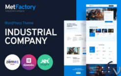 MetFactory - Industry Company WordPress Theme
