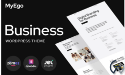 MyEgo - Business Website WordPress Theme