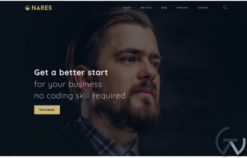 Nares - Multipurpose Business Services with WordPress Elementor Theme