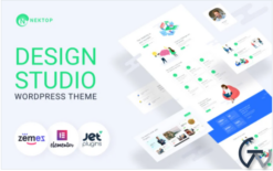Nektop - Design Studio Multipurpose Creative WordPress Elementor Theme