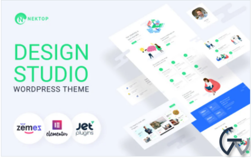 Nektop Design Studio Multipurpose Creative WordPress Elementor Theme