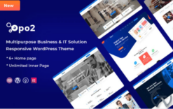 Opo2 - Multipurpose Business and It Solution WordPress Theme
