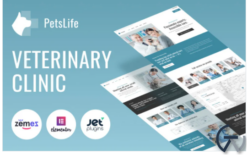 PetsLife - Responsive Veterinarian WordPress Theme