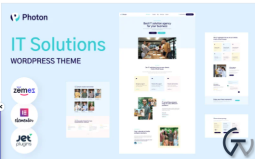 Photon IT Solutions WordPress Theme