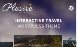Plesire - Interactive Travel WordPress Theme