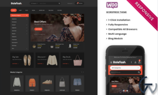 Rolefash The Ultimate Fashion Store WooCommerce Theme