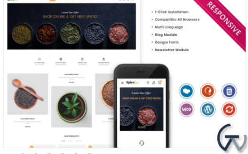 Spicefair The Grocery Store Responsive WooCommerce Theme