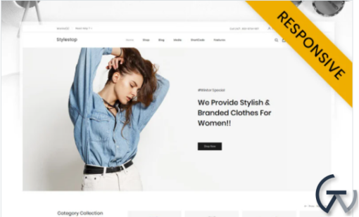 Stylestop Minimal Fashion Store WooCommerce Theme