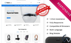 Techous Multistore - Responsive WooCommerce Theme