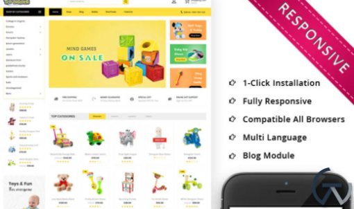 Toyinsider The Kids PlayStore WooCommerce Theme