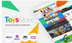 Toys store - Bright And Joyful Mega Toy Store Website WooCommerce Theme