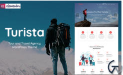 Turista - Tour and Travel Agency WordPress Theme
