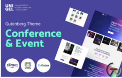 Uniqel - Conference and Event WordPress Theme