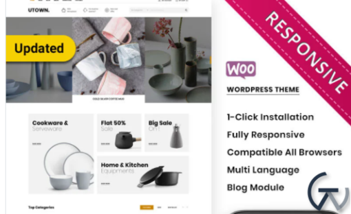 Utown The Mega Kitchen Store Premium WooCommerce Theme