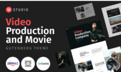 Vistudio - Video Production and Movie WordPress Theme
