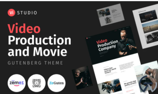 Vistudio Video Production and Movie WordPress Theme