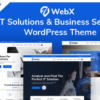 WebX - Technology & Business Solution Service WordPress Theme 2 WebX Technology Business Solution Service WordPress Theme
