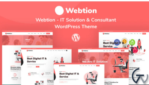 Webtion %E2%80%93 IT Solution Consultant Responsive WordPress Theme 1