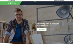Virtua - Virtual Assistant WordPress Theme