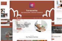 Teracotta - Spa & Beauty Salon - Elementor Template Kit