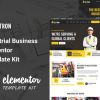 Sectron - Industrial Business Elementor Template Kit 2 Sectron Industrial Business Elementor Template Kit