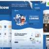 Milcow %E2%80%93 Dairy Farm Eco Milk Elementor Template Kit