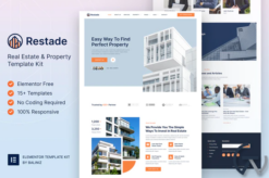 Restead – Real Estate & Property Elementor Template Kit