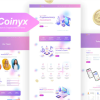 Coinyx - Cryptocurrency Blockchain & Bitcoin Elementor Template Kit 3 Coinyx Cryptocurrency Blockchain Bitcoin Elementor Template Kit