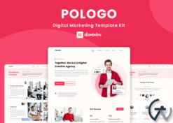 Pologo - Digital Marketing Elementor Template Kit