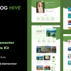 Blog Hive Personal Blog Elementor Template Kit 1