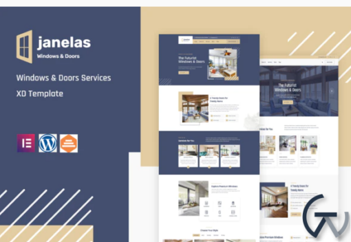 Janelas %E2%80%93 Windows Doors Services Elementor Template Kit