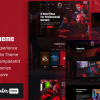 CROX | Esports & Gaming Elementor Template Kit 2 CROX Esports Gaming Elementor Template Kit