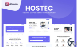 Hostec - Hosting Service Website Template