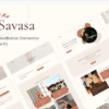 Savasa Yoga Meditation Elementor Template Kit