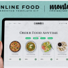 Monte Online Food Elementor Template Kit