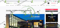 Terarsitek - Architecture Elementor Template Kit