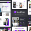 Speaktron %E2%80%93 Public Speaker Life Coach Elementor Template Kit