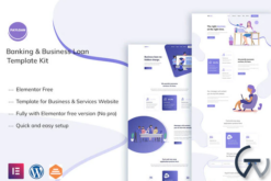 Payloan - Banking & Business Loan Elementor Template Kit