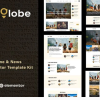 Maglobe Magazine News Elementor Template Kit