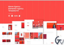 Maven - Business Agency Elementor Template Kit