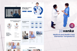 Jovanka - Medical and Health Care Elementor Template Kit
