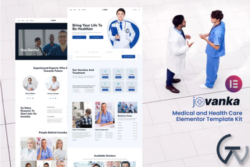 Jovanka Medical and Health Care Elementor Template Kit