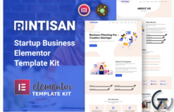 Rintisan - Startup Business Elementor Template Kit
