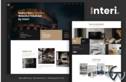 Interi - Creative Elementor Template Kit