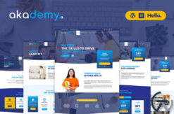 Akademy - Online Courses Elementor Template Kit