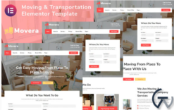 Movera - Moving Company Elementor Template Kit